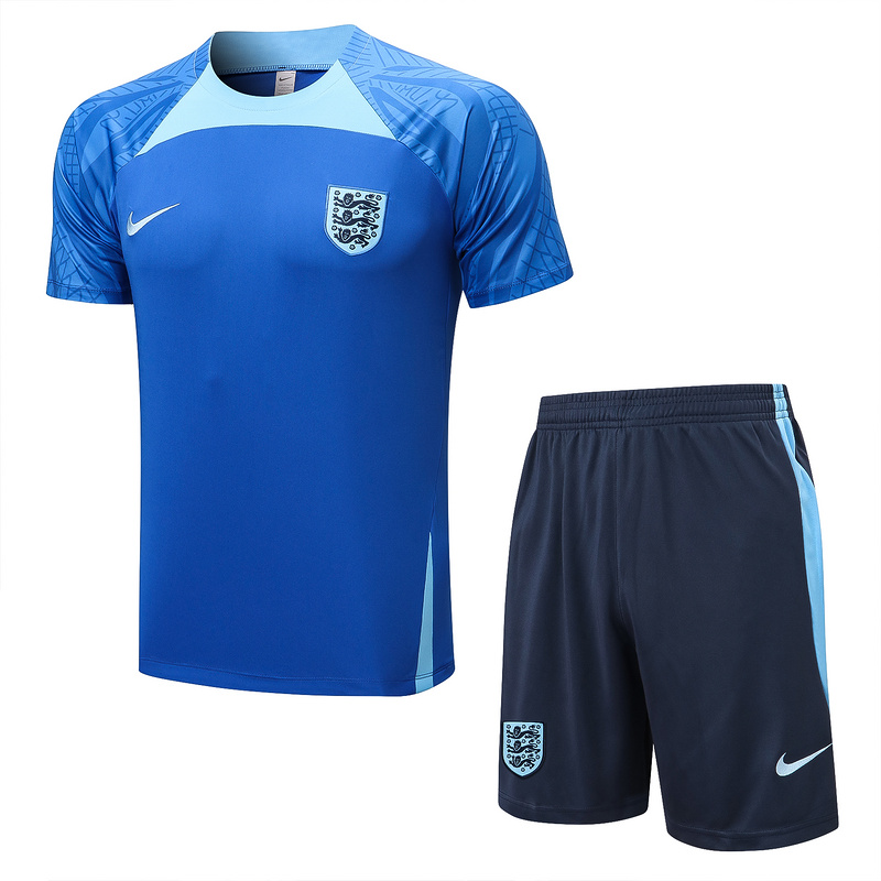 AAA Quality England 22/23 Blue Training Kit Jerseys